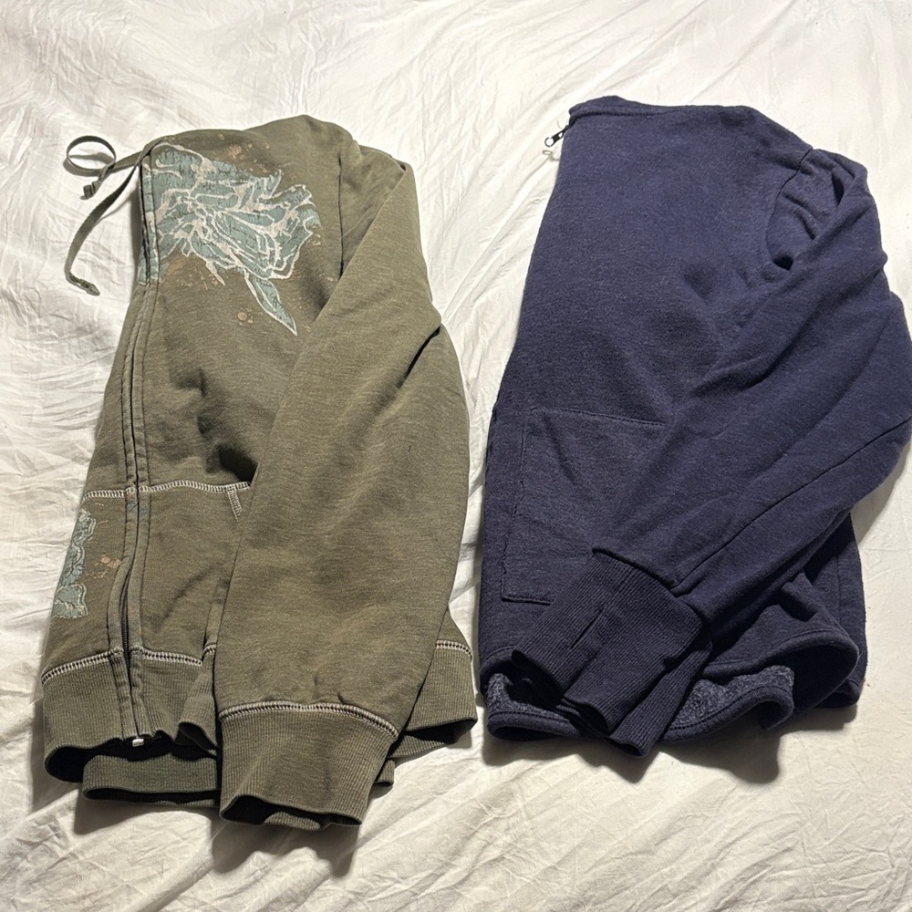 Bundle of 2 Zip-Up Hoodies